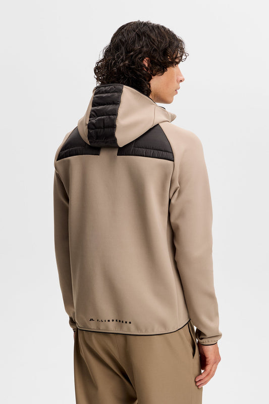Heyden Quilt Hybrid Hood / Brindle