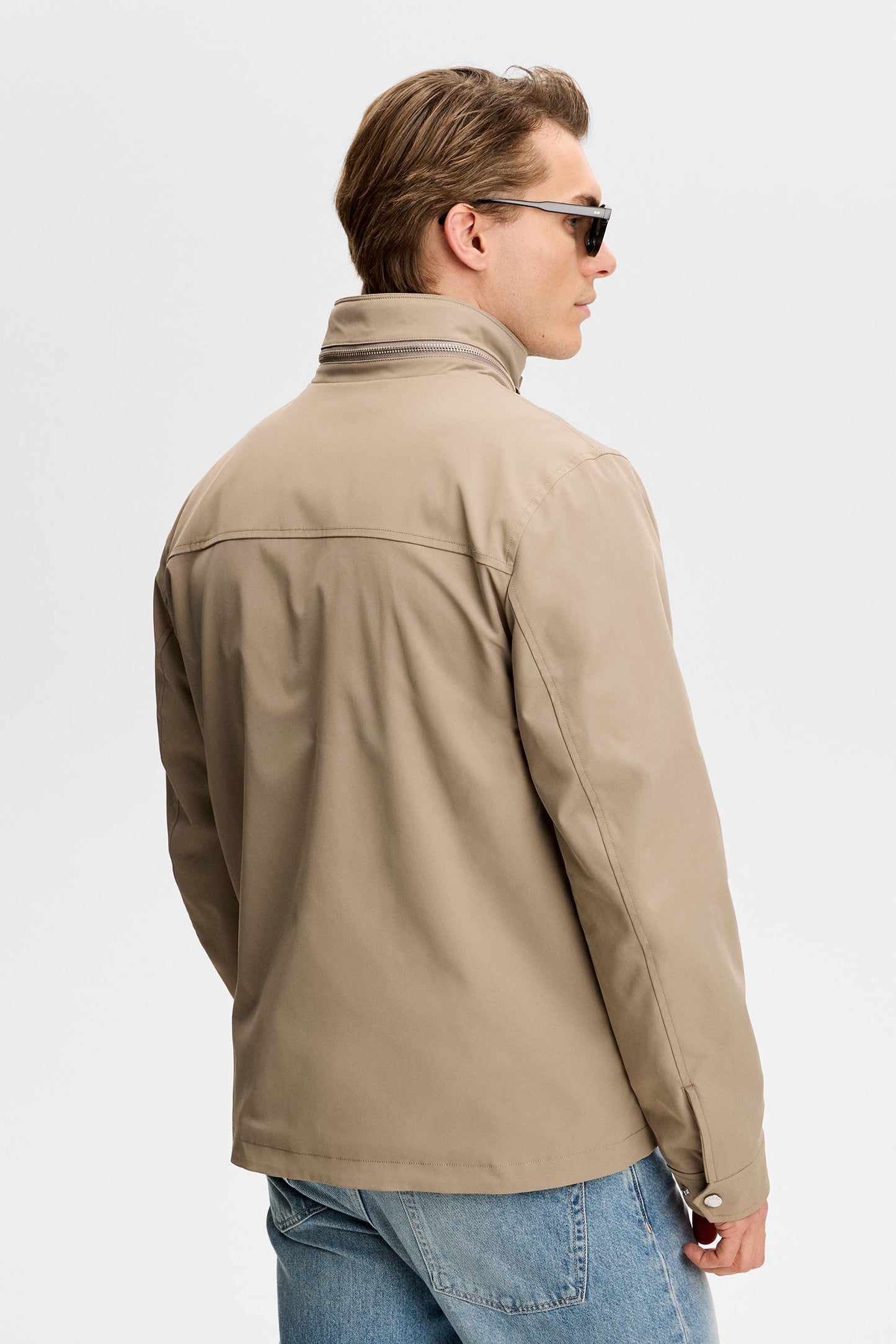 Bailey Recy Poly Jacket / Brindle