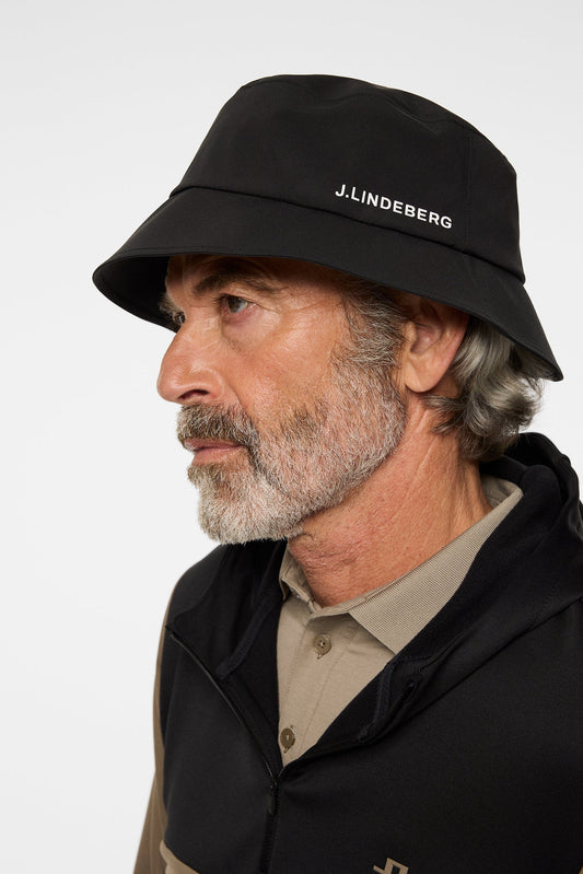 Sandy Rain Bucket Hat / Black